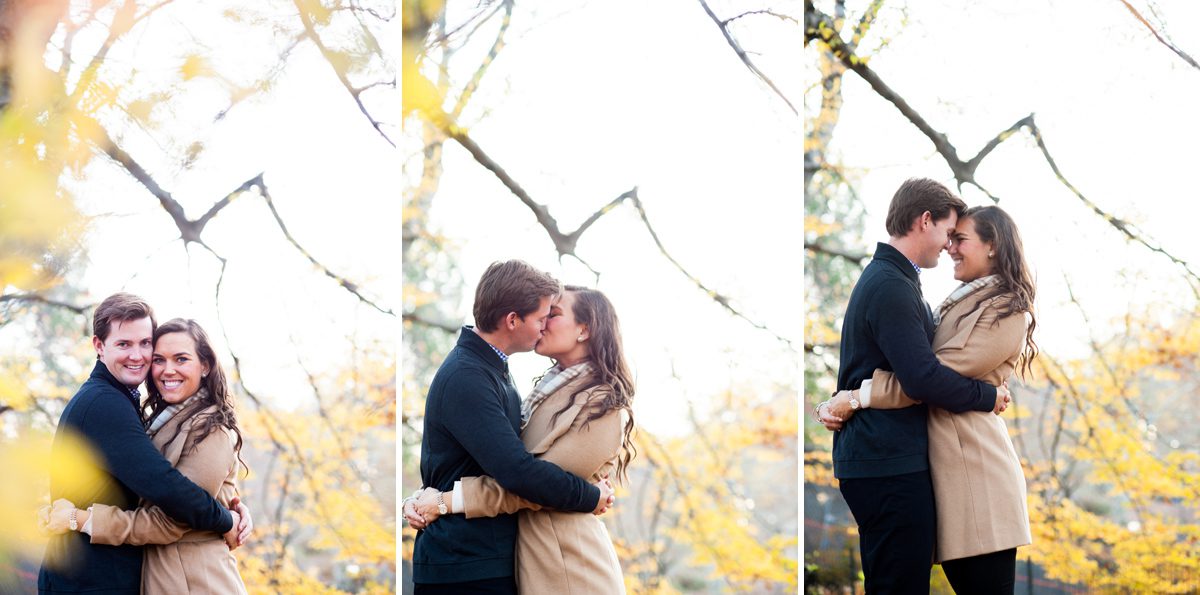 Fall Anniversary Photos in Central Park
