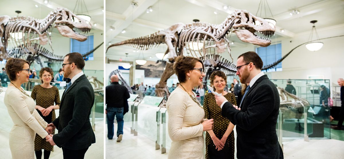 Elopement at the Museum of Natural History