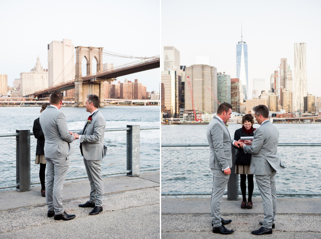 Elopement at Brooklyn Bridge Park
