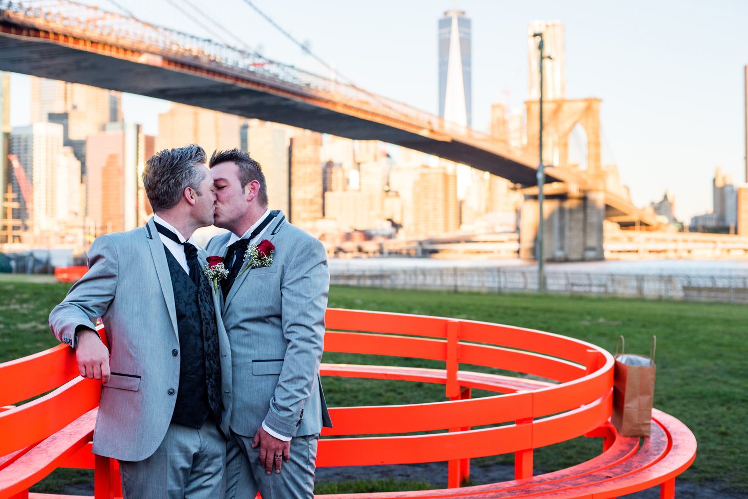 Brooklyn Bridge Park Wedding 