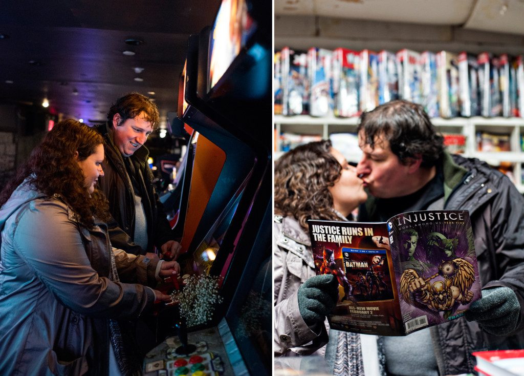 Video Games and Comic Book Wedding NYC