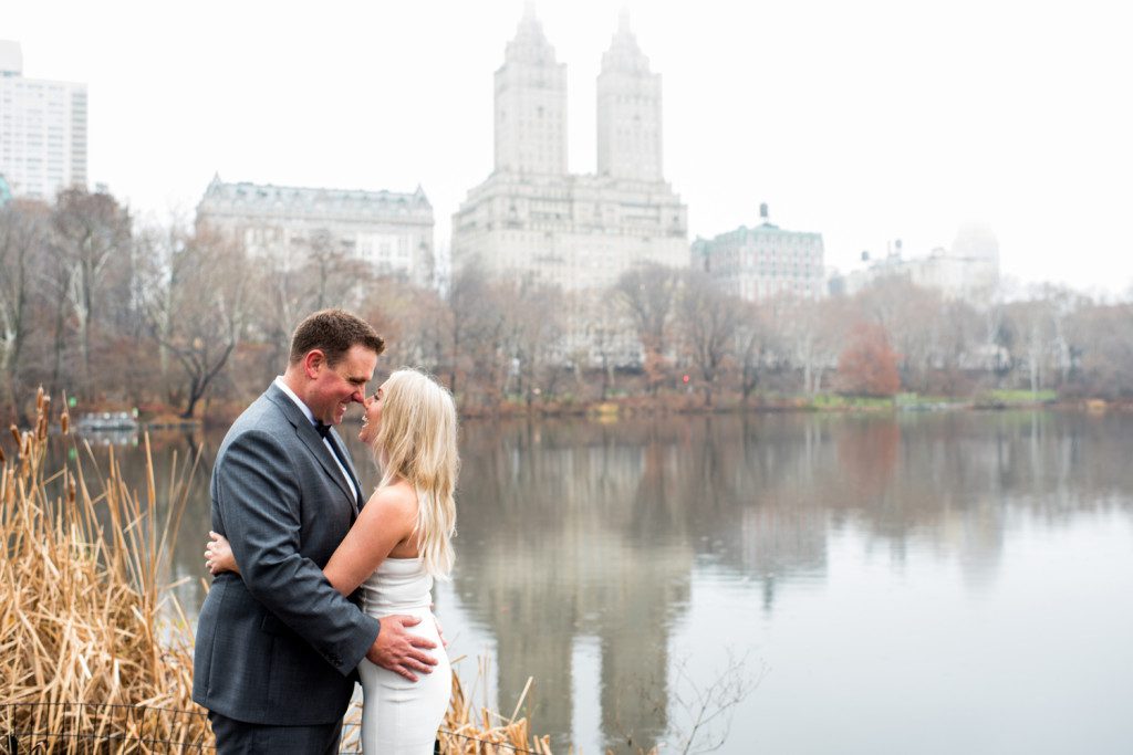 Rainy Day Wedding in Central Park 