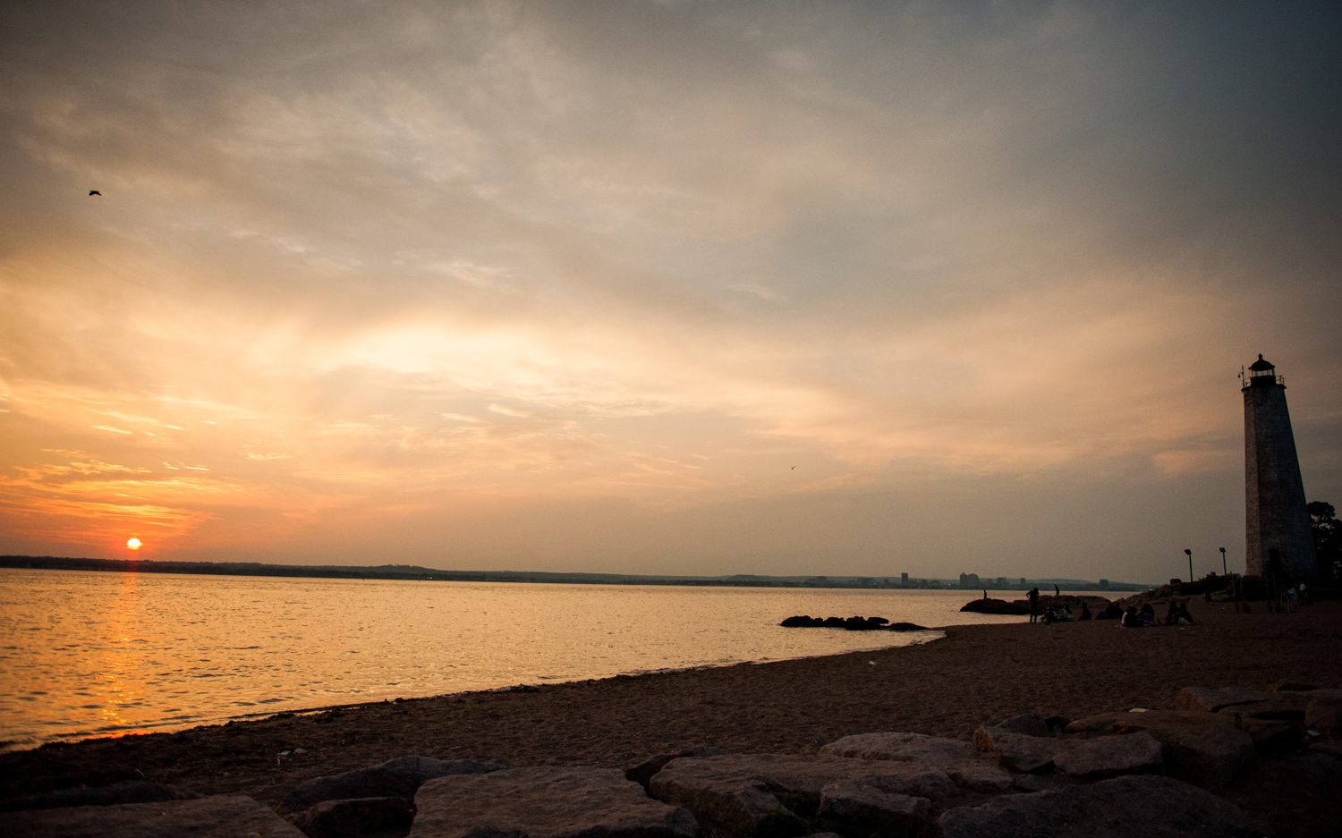 New Haven Sunset Lighthouse Park