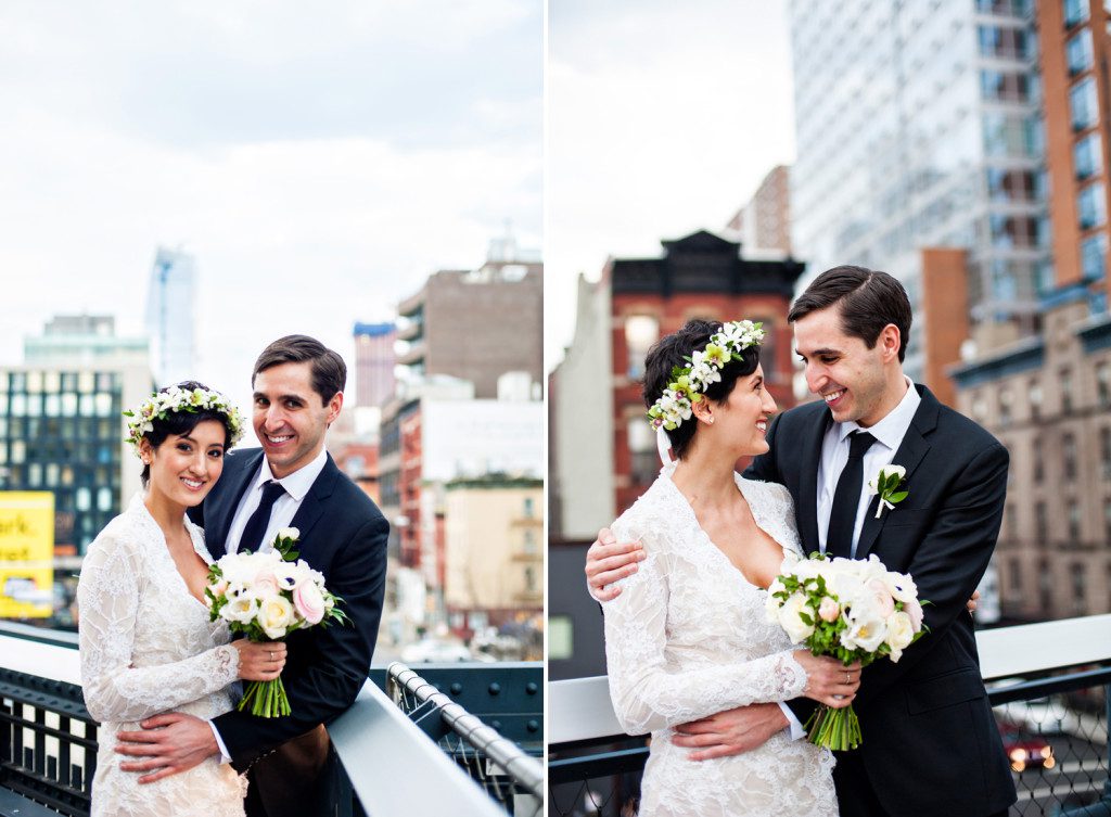 Wedding Photos on the Highline NYC