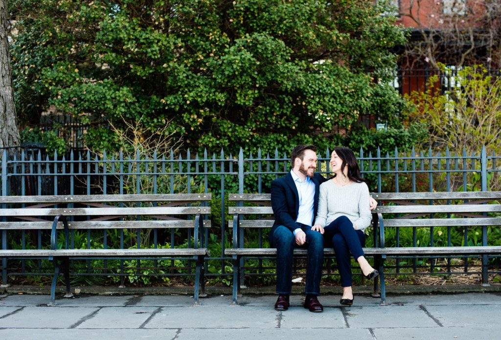 Brooklyn Heights Promenade Engagement Photos