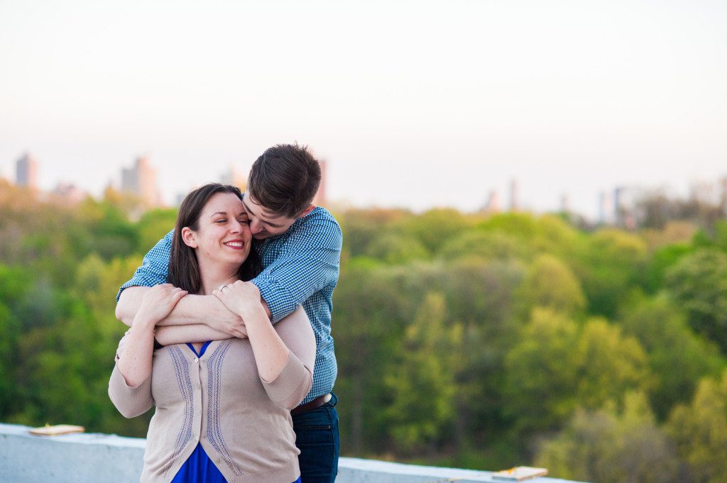 Central Park Rooftop Engagement