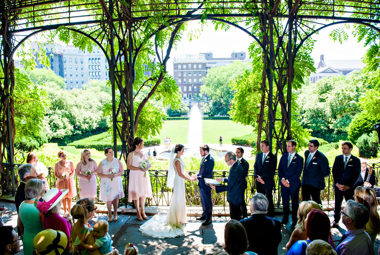 Conservatory Garden Terrace Wedding