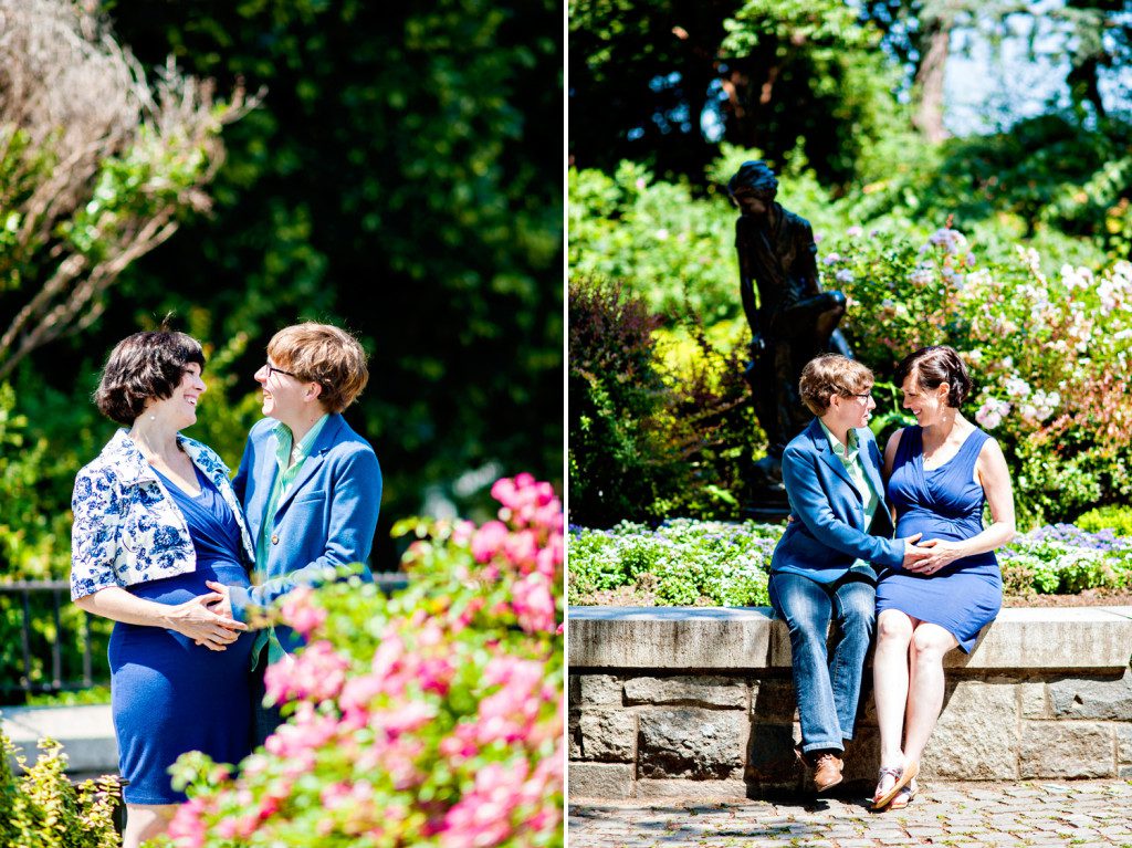 Maternity Photos in Carl Schurz Park