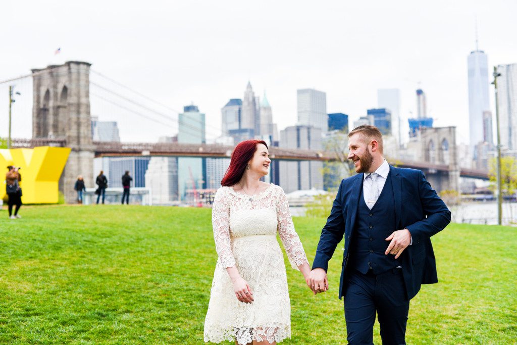 Brooklyn Bridge Park Elopement Wedding