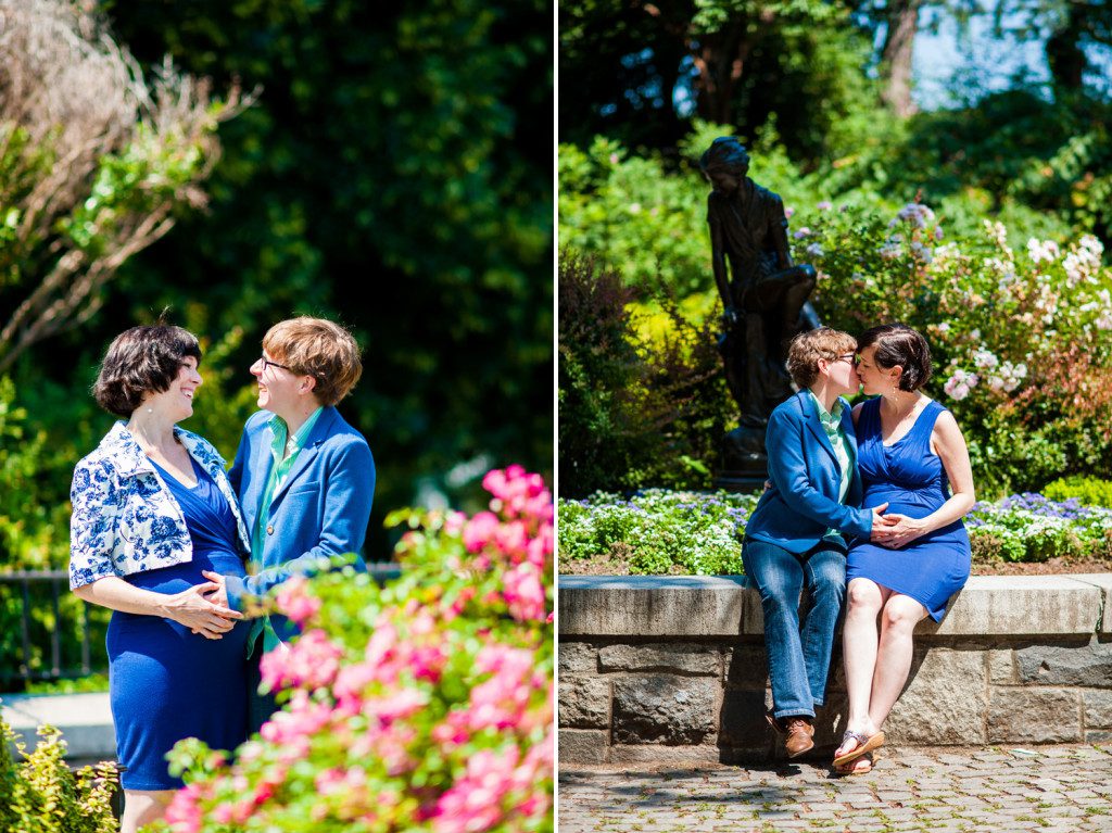 Maternity Photos with Two Moms