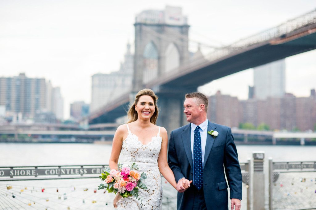 Elopement Wedding Brooklyn Bridge
