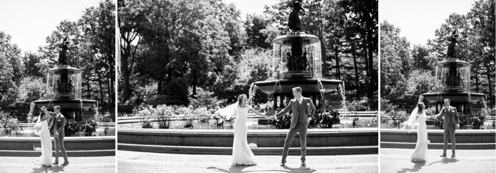 Bethesda Fountain Wedding Photos