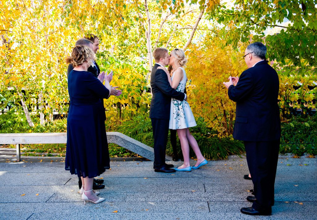 High Line Wedding Ceremony 