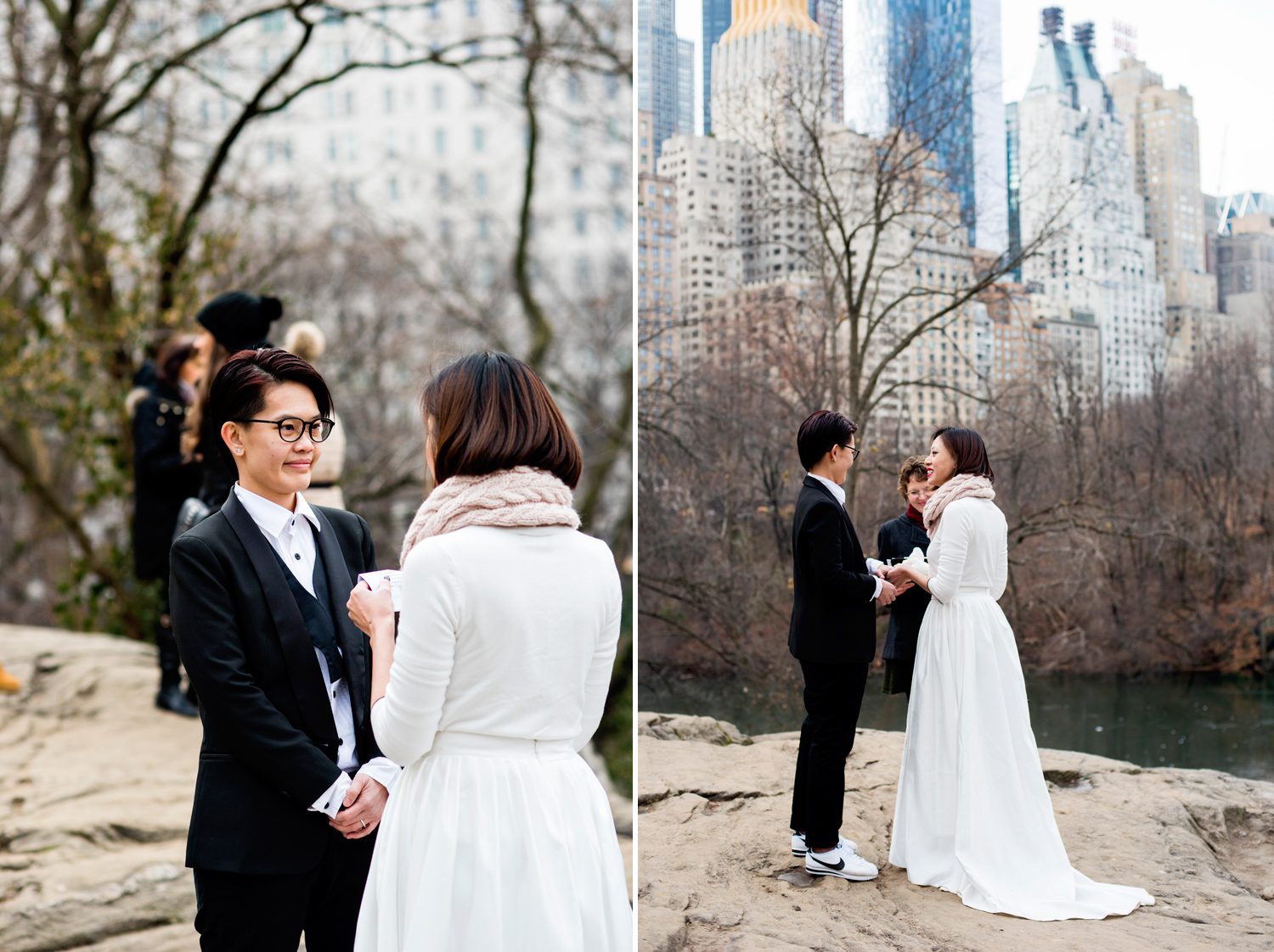 Central Park Wedding with a View