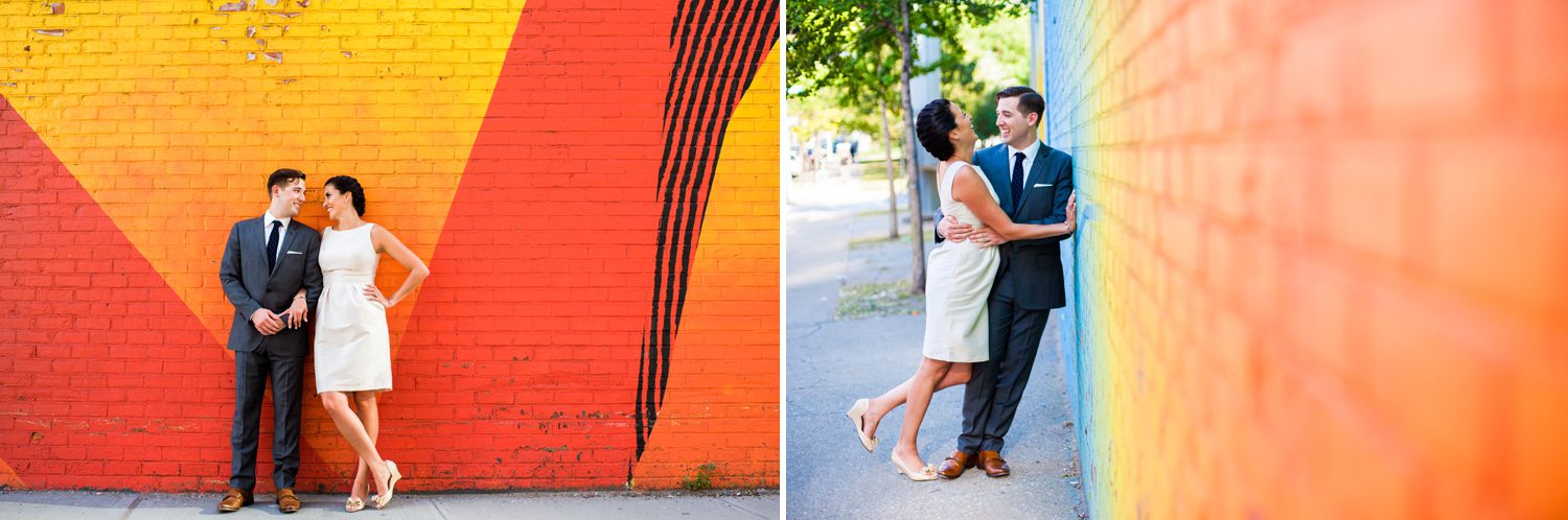 Street Art Wedding Photos