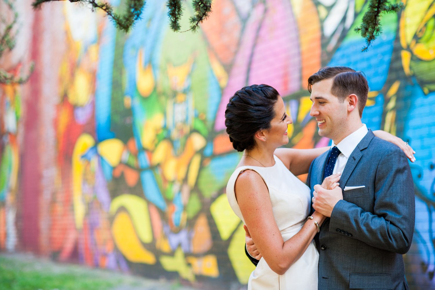 Graffiti Wedding Photos