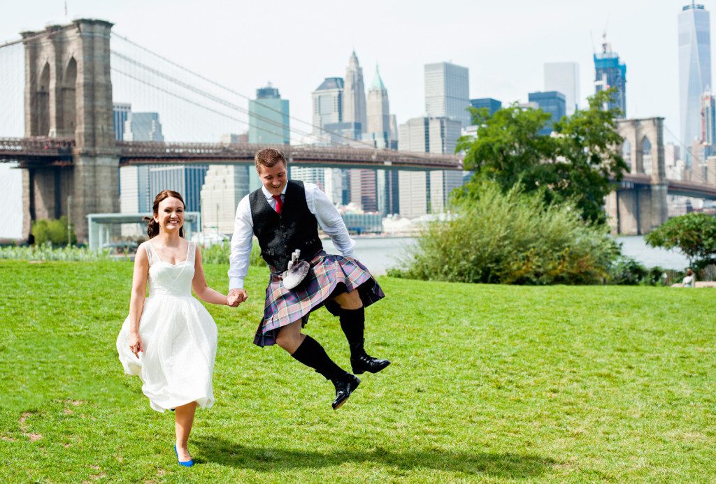 Fun Wedding Photos in New York