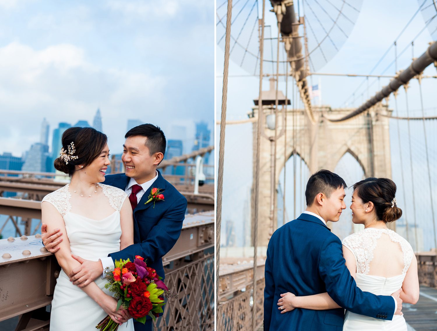 Brooklyn Bridge Wedding Photos