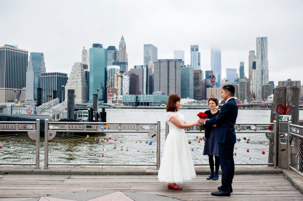 Wedding at Brooklyn Bridge Park 