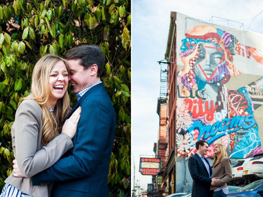 Fun Engagement Photos in NYC