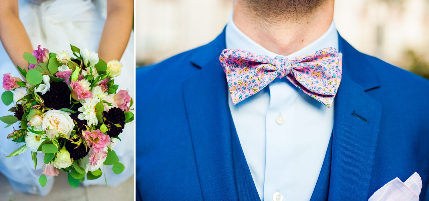 Colorful Groom Bowtie
