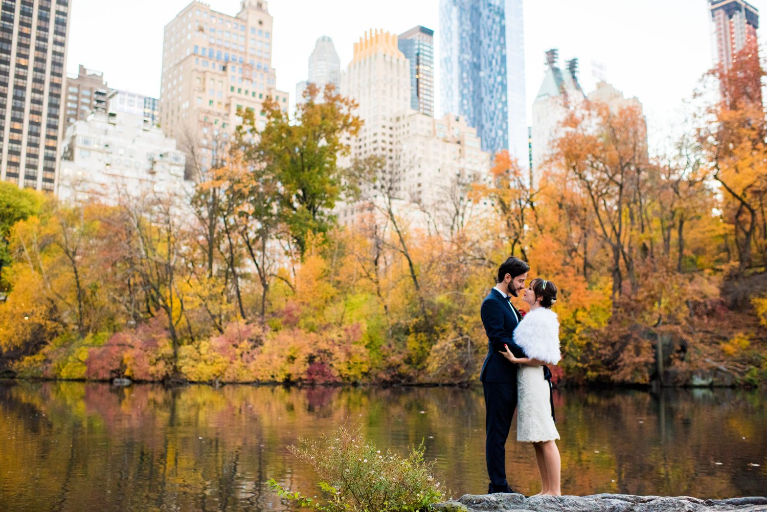 Autumn Wedding in Central Park NYC