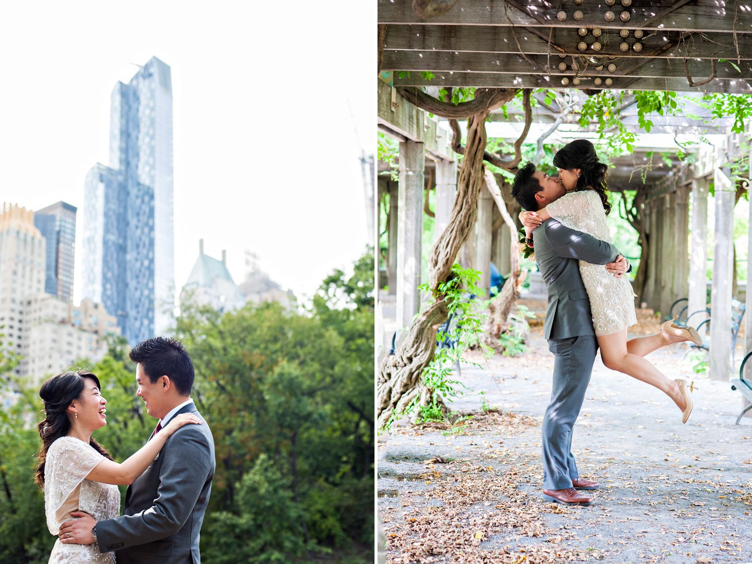 NYC Elopement Photos in Central Park 