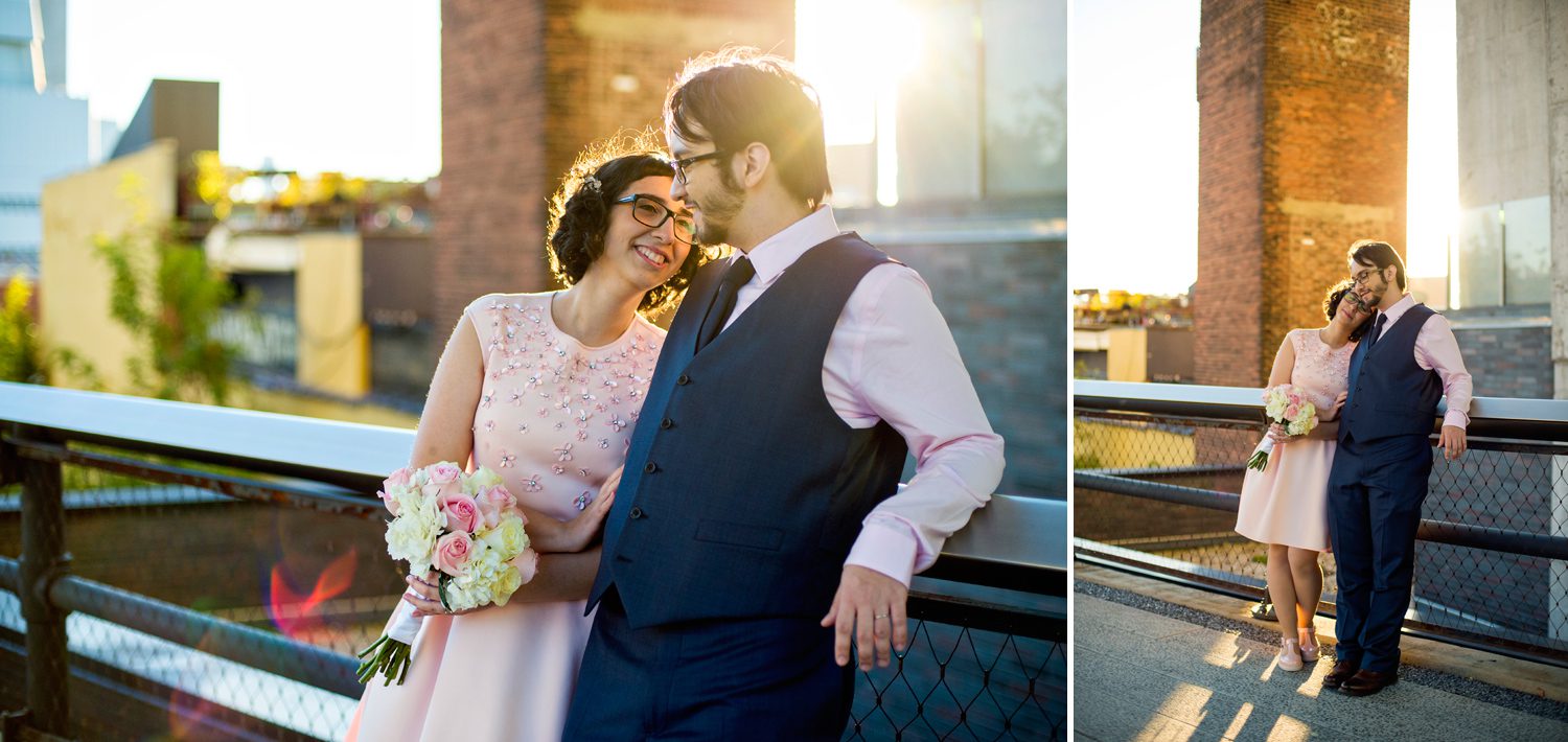 The Highline NYC Wedding Photos 