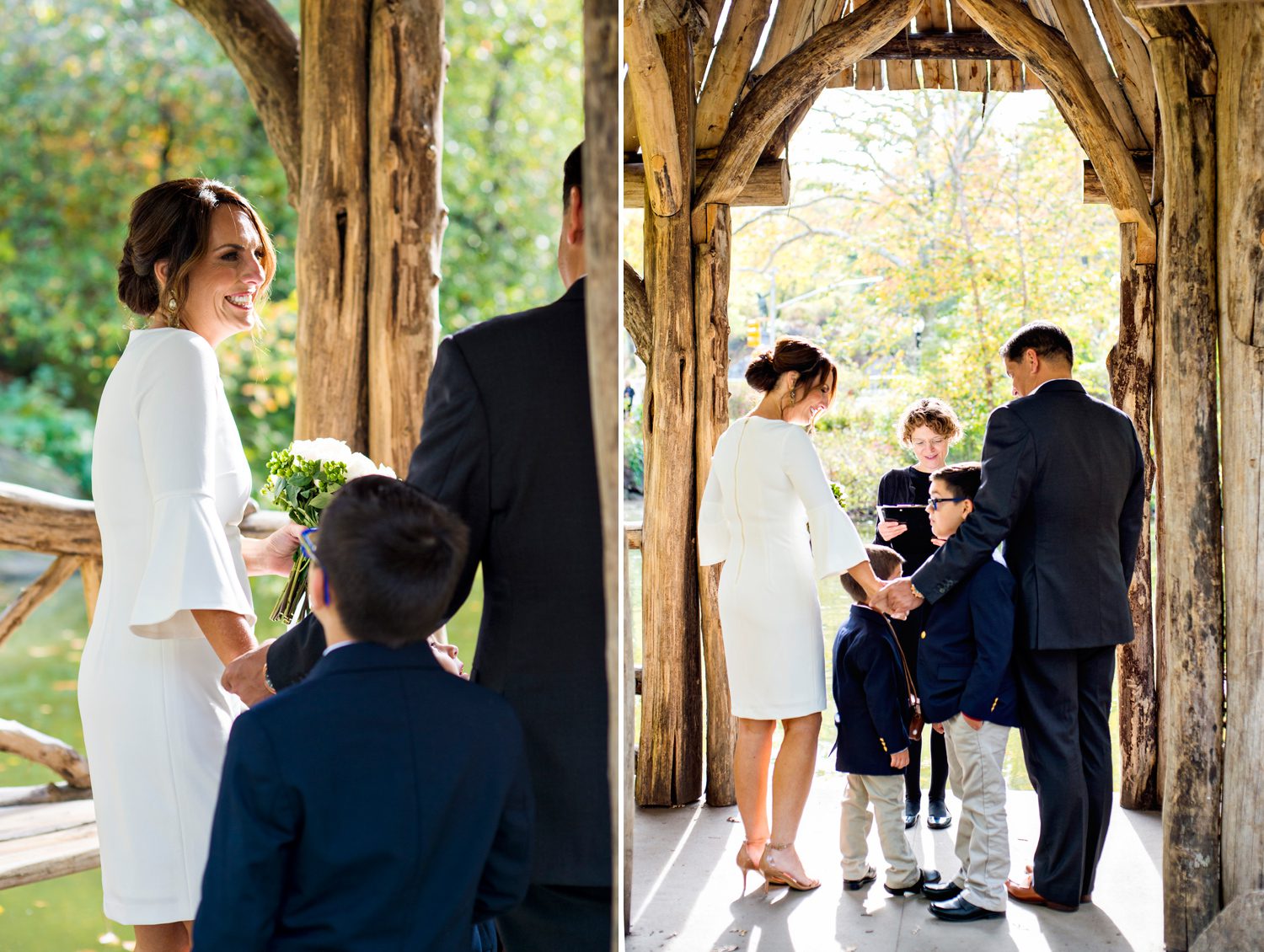 Central Park Wedding with Children