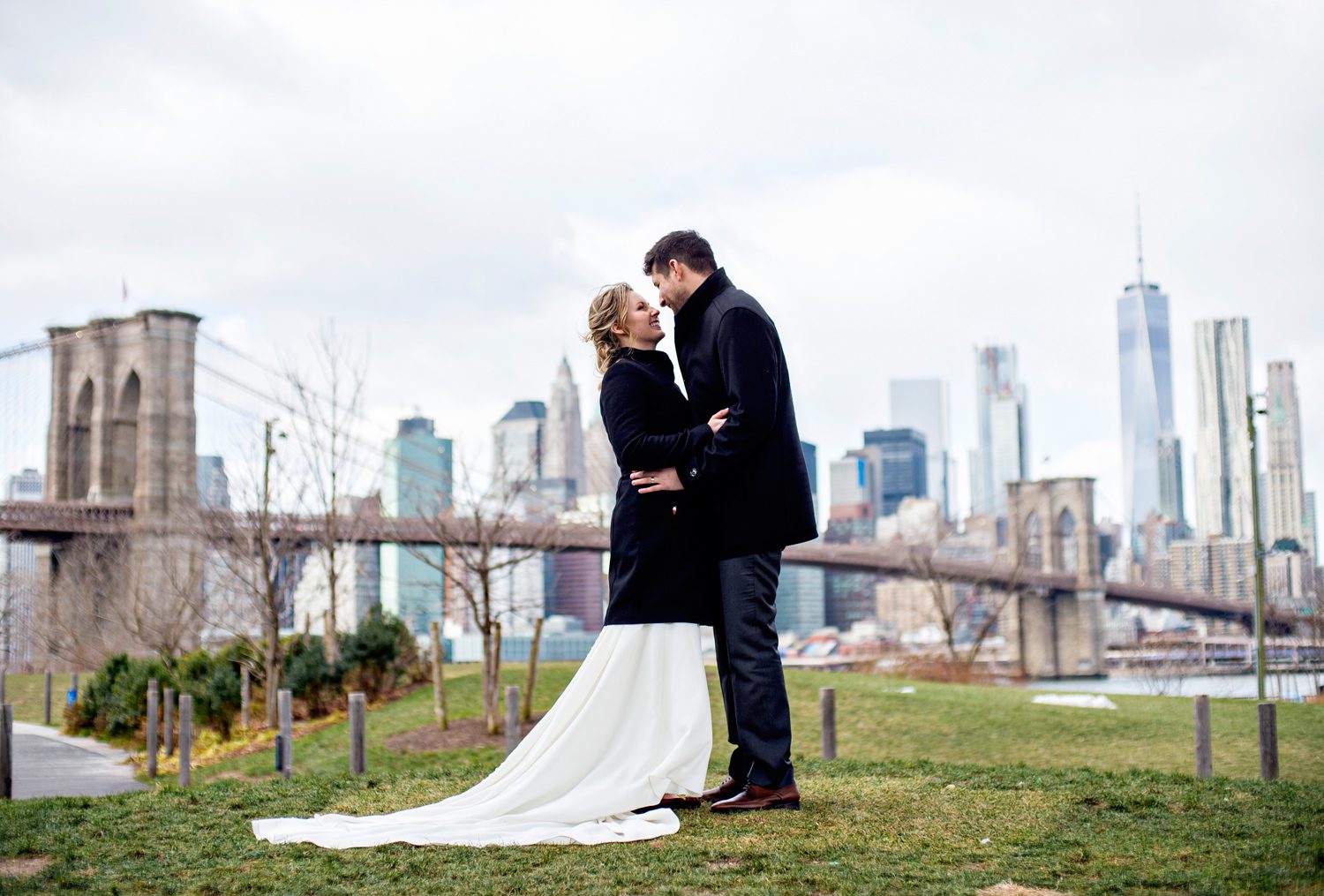Brooklyn Bridge Park Wedding Photographer