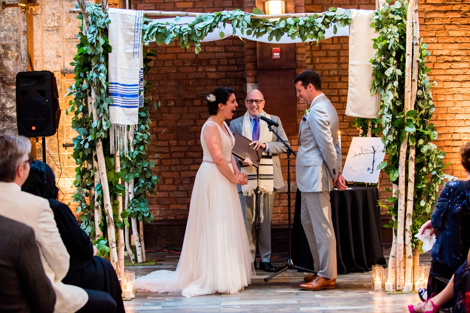 Wedding Ceremony at 26 Bridge Brooklyn 