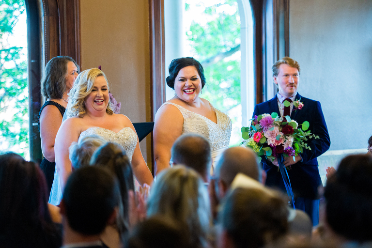 Two Brides Wedding Ceremony