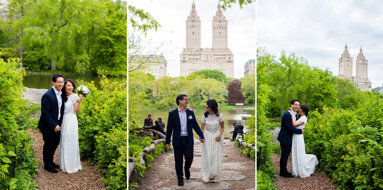 Fun Central Park Wedding Photos