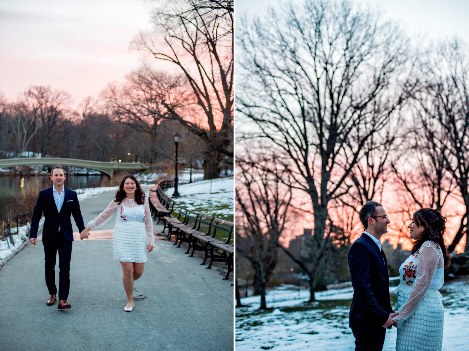 Sunrise Wedding in Central Park 