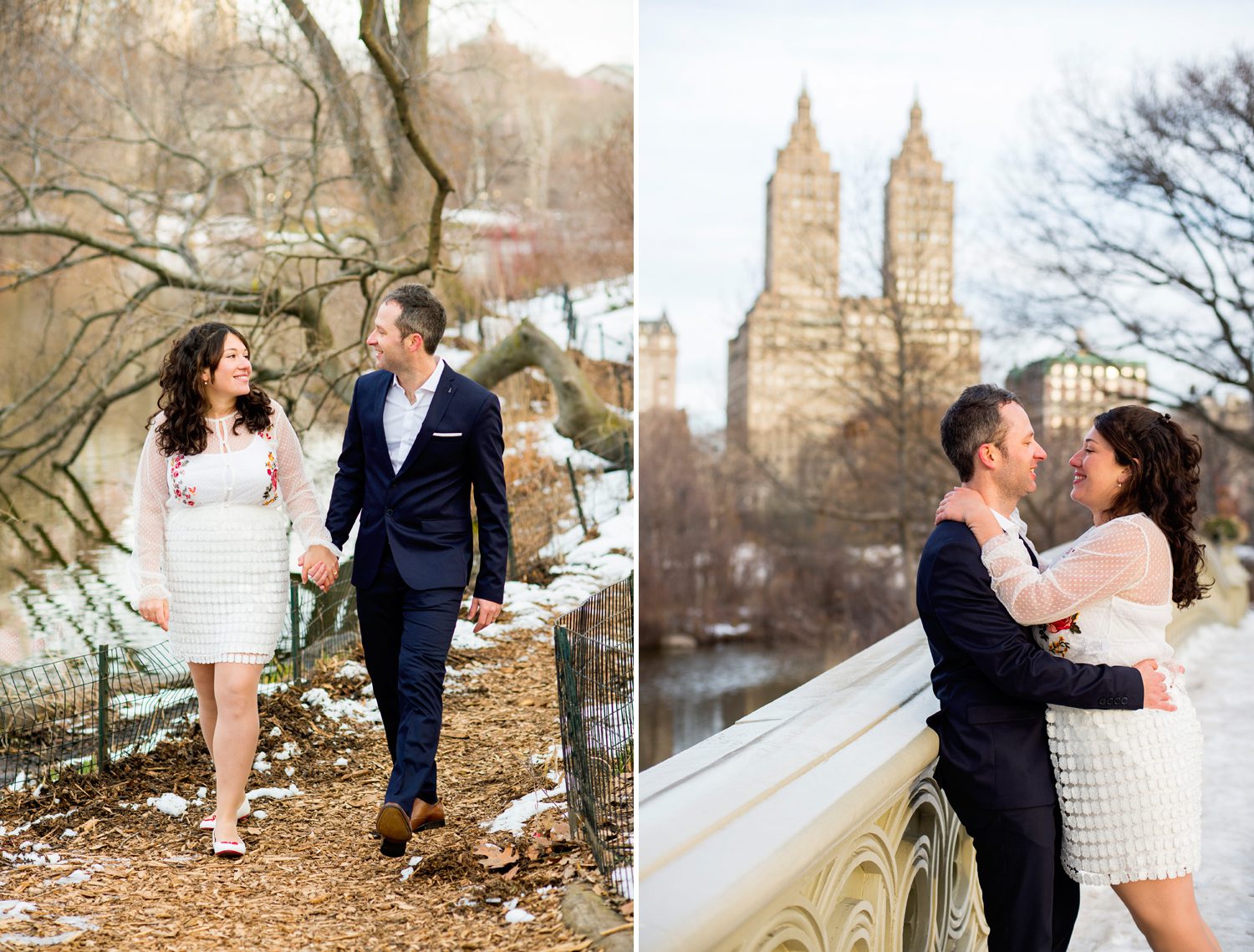 Elopement in Central Park 