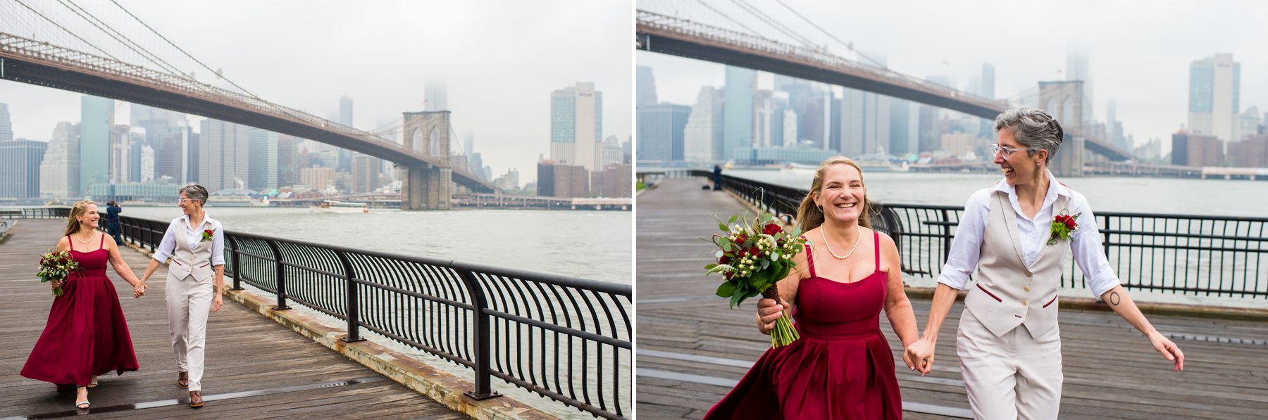 Offbeat Brooklyn Wedding Photos