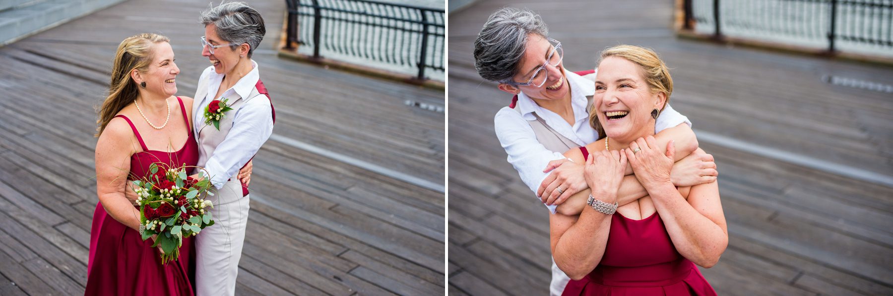 Elopement with Non Traditional Couple Brooklyn