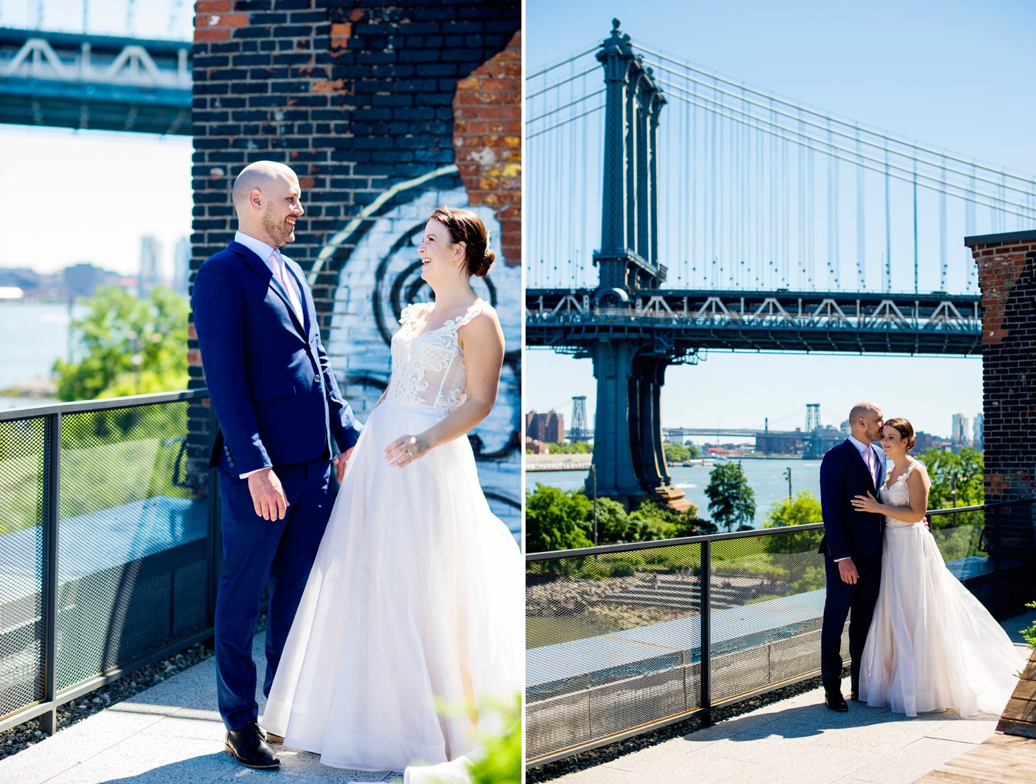 Brooklyn Bridge Park Wedding Photographer