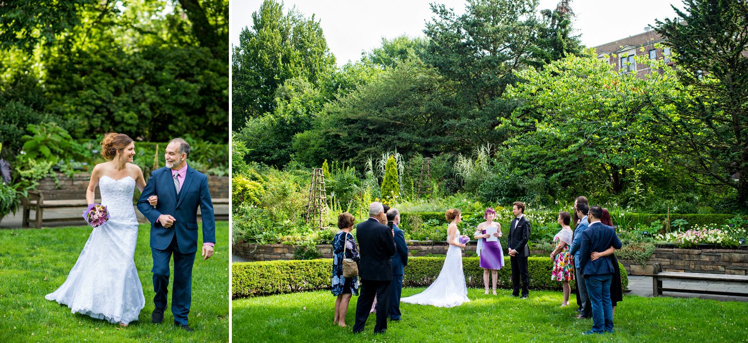 Wedding at Brooklyn Botanic Garden