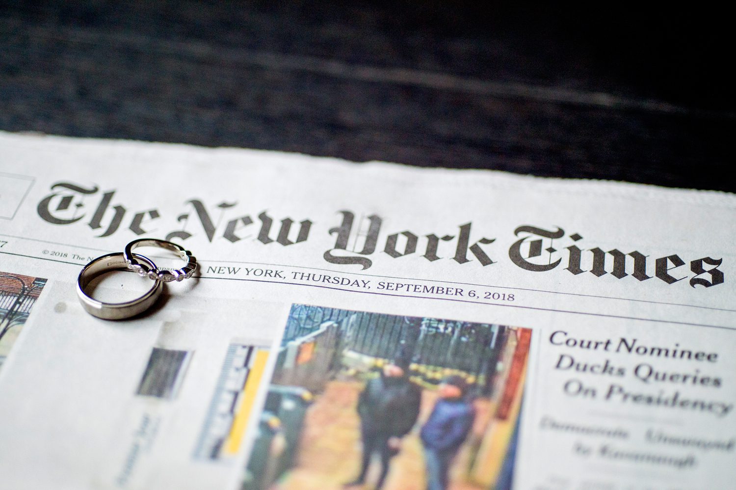 NY Times Ring Photo