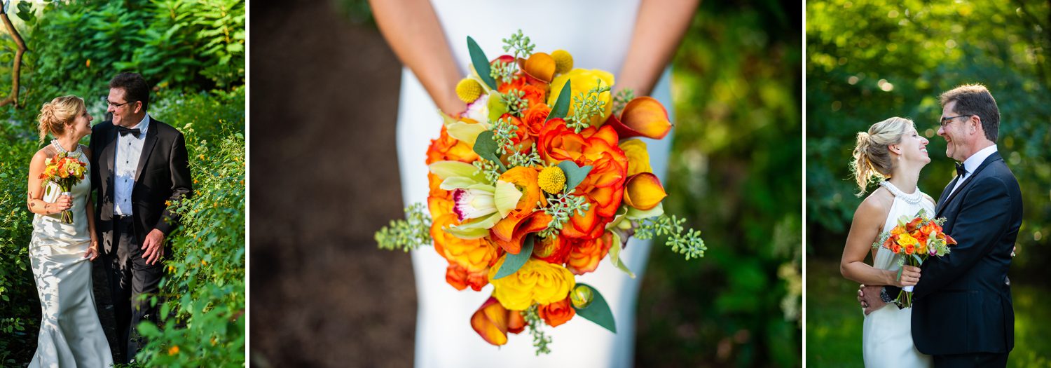 Fall Colors Wedding Bouquet