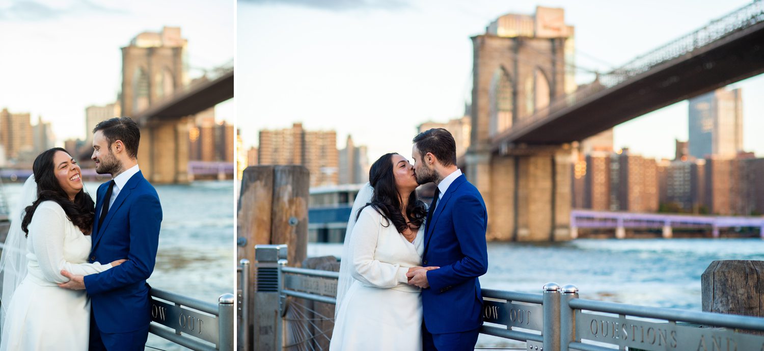 Brooklyn Bridge Wedding Photos