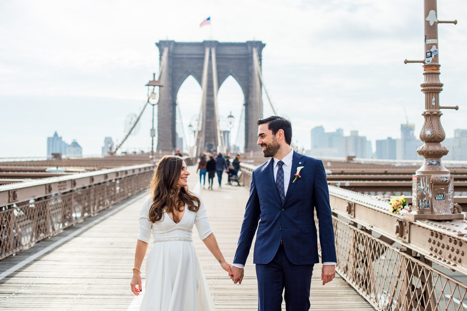 Brooklyn Bridge Wedding 