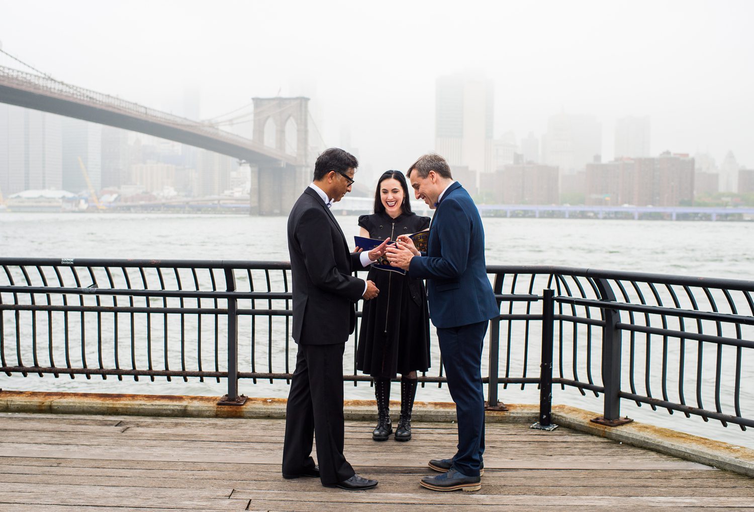 Brooklyn Bridge Park Wedding 