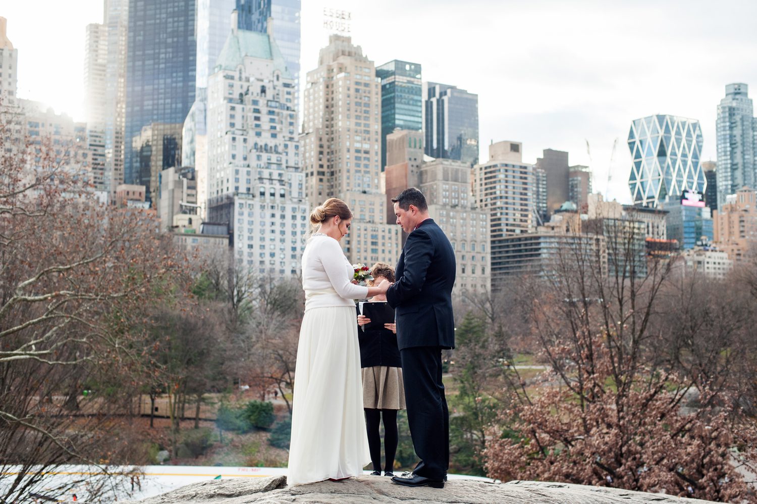 Winter Wedding in Central Park 