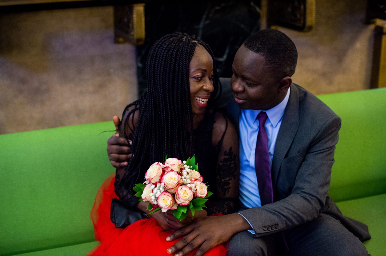 Nigerian Wedding Couple NYC 
