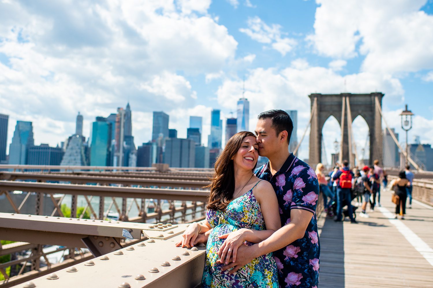 Brooklyn Bridge Maternity Photos