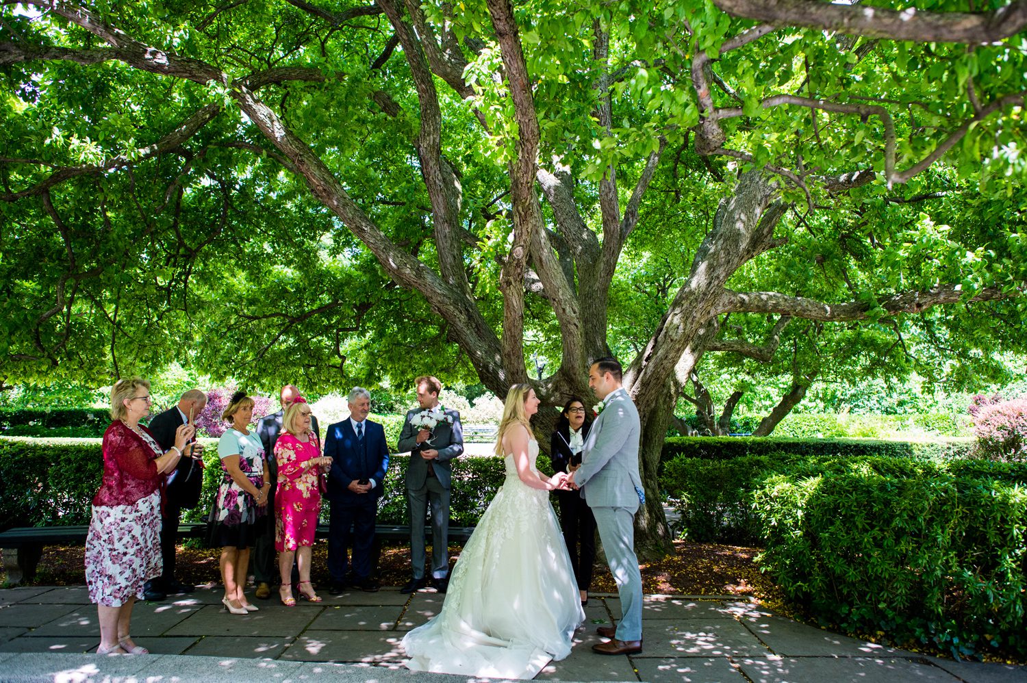 Micro Wedding in the Conservatory Garden 
