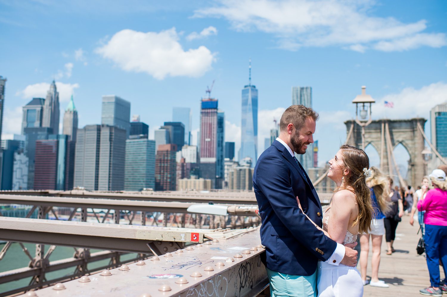 Photos after a City Hall Wedding NYC
