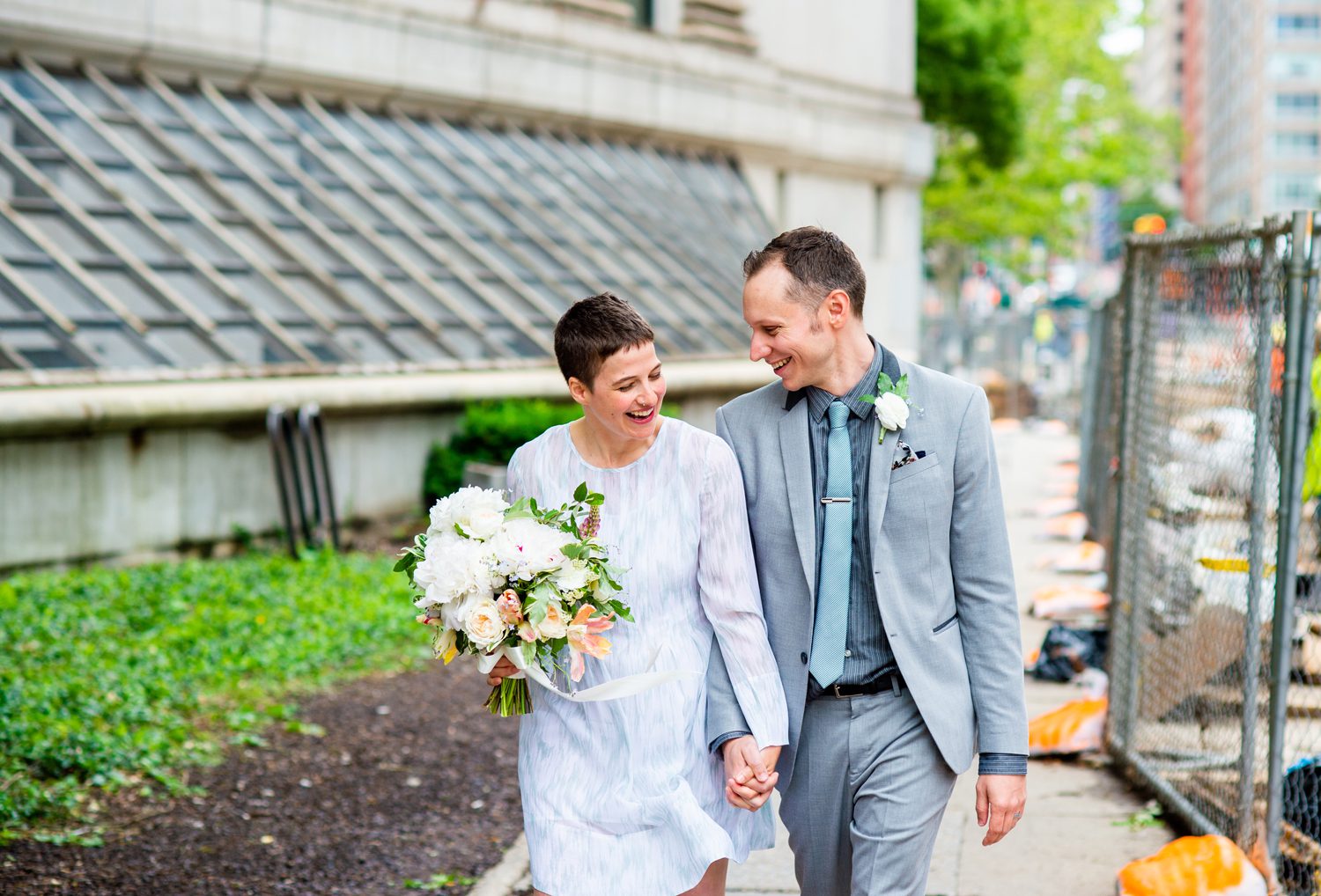 Elopement at City Hall in New York 
